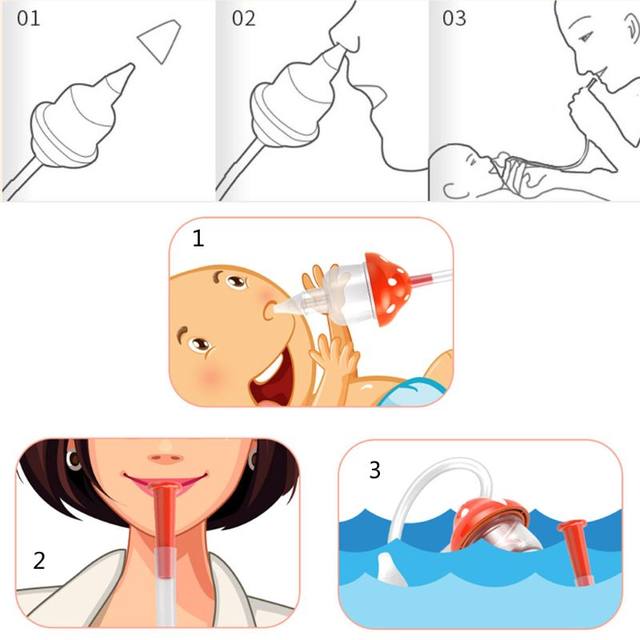 how to clean baby nose without aspirator