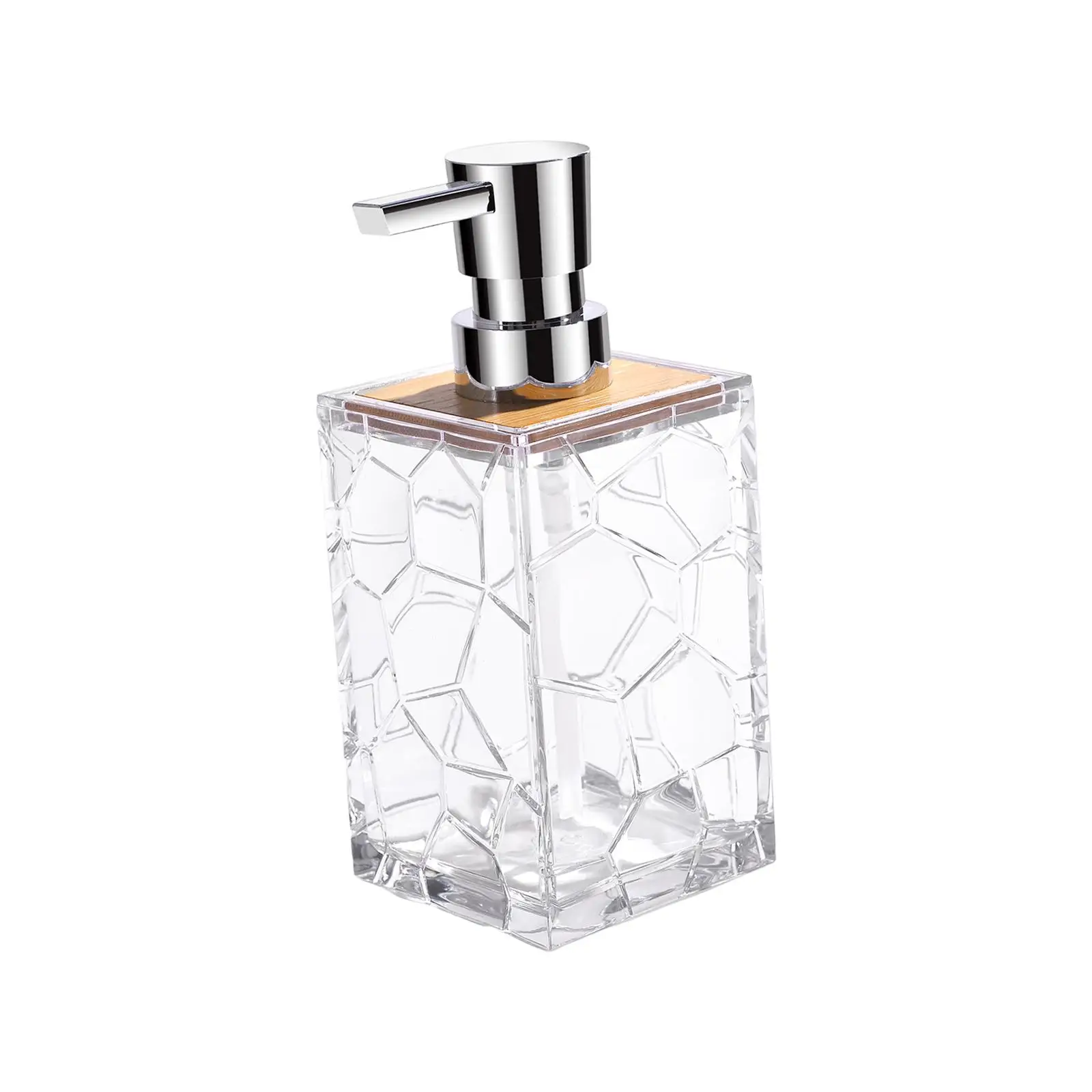 Soap Dispenser Multipurpose Refillable Container Bathroom Countertop Dispensers Shower Dispensers Soap Pump Bottles for Kitchen