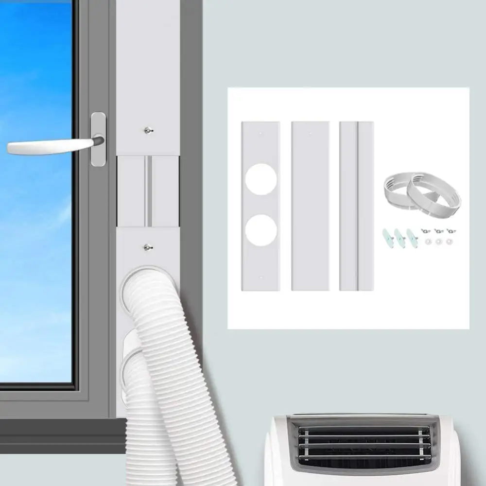 Air Conditioner Window Kit Adjustable Diameter Support Air Portable Universal