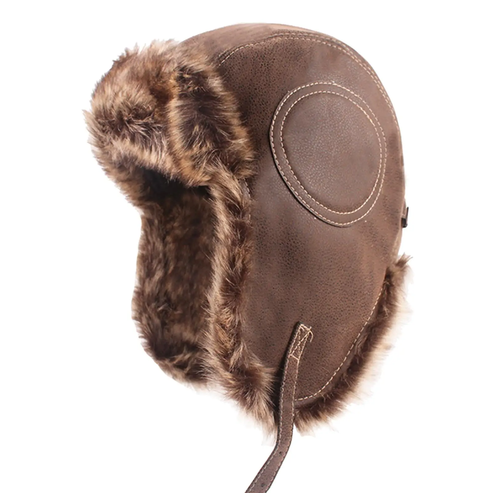 Winter Trooper Hat Cold Proof Warm Thickening Caps for Ski Adult Unisex