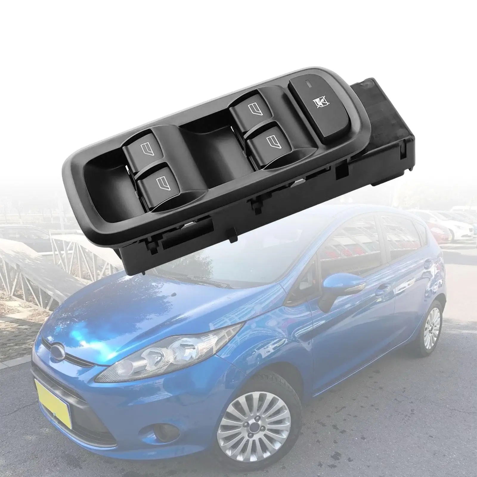 Master Power Window Switch Spare Parts Front Left for Ford Fiesta 11-13