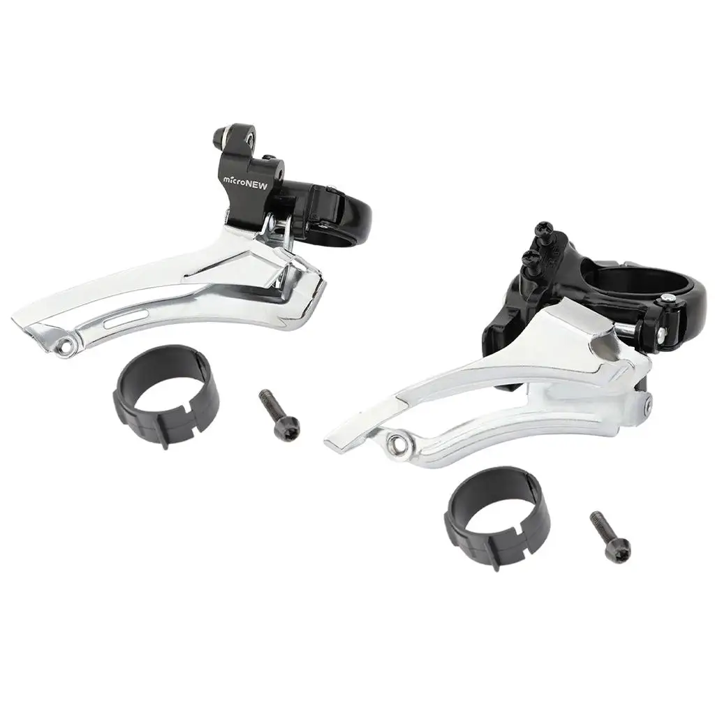 Front Derailleur 7/8/9/10/11 Speed Transmission Aluminum Alloy for Cycling