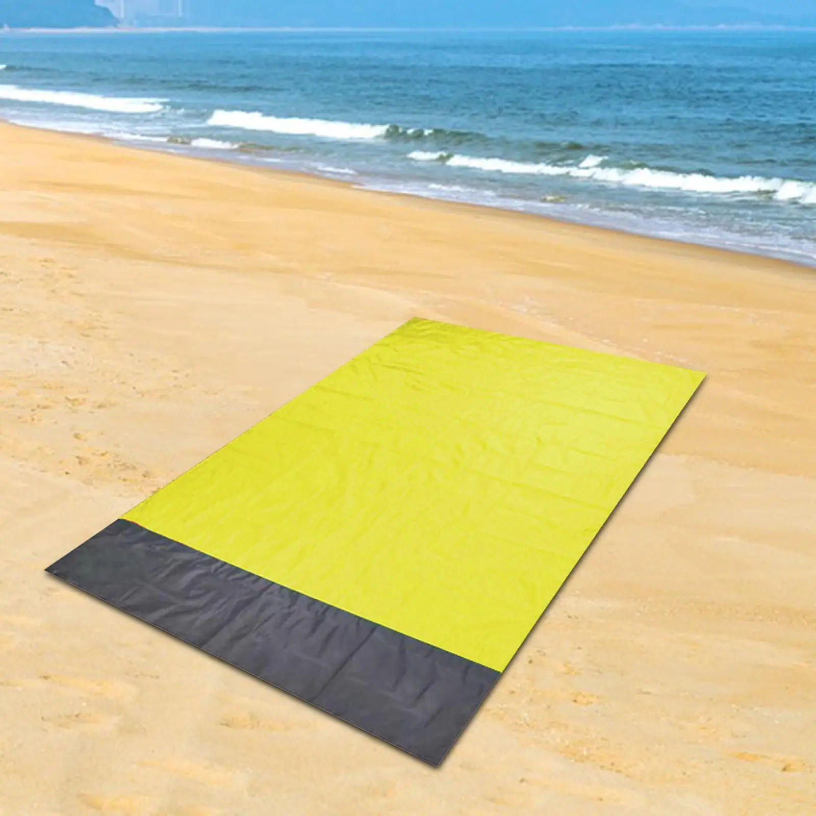 Picnic Blanket 210x200cm Folding Durable Garden Sheet Waterproof Large Picnic Mat Portable Rug Beach Mat for Festival Camping