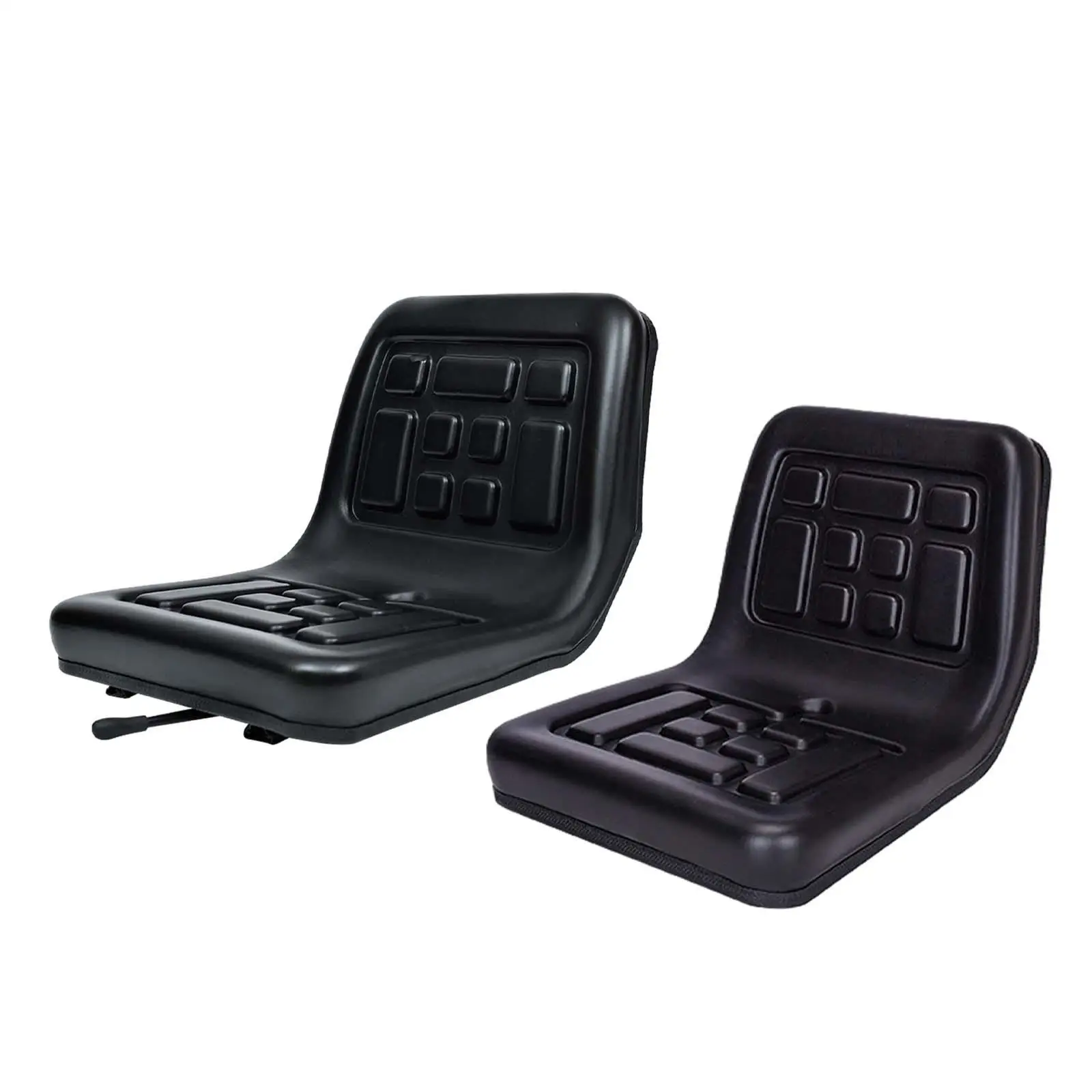 Tractor Seat Easy to Install PU Leather Harvesters Seat for Loader Rice Transplanters Tractor Forklift Road Sweepers Vehicles