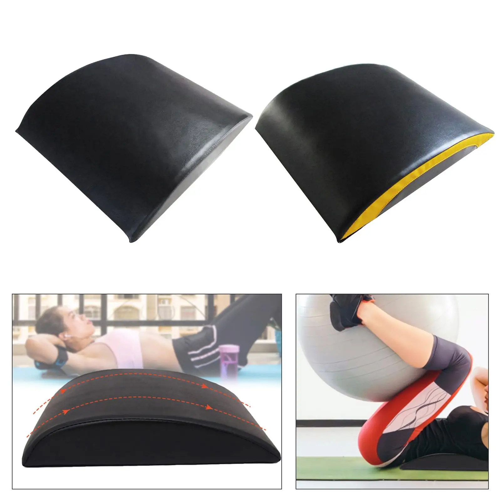 Premium Ab Exercise Mat Corners Core Trainer Sit Pad Sit-Up Exerciser