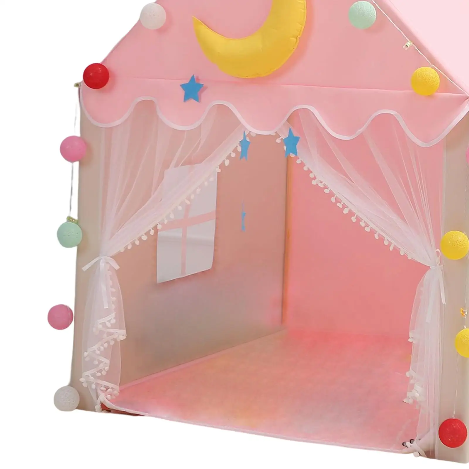 Indoor Outdoor Playhouse Child Room Decor Camping Playground Foldable Play House for Children Girls Boys Kids Birhtday Gift