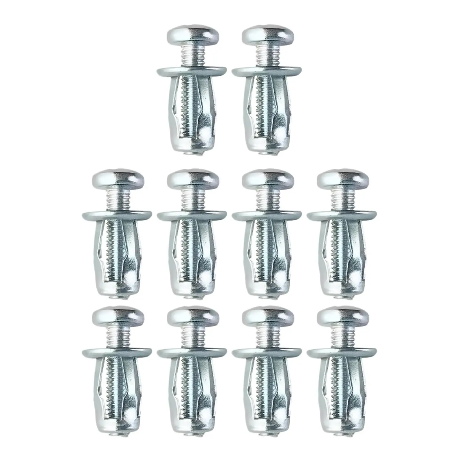 10x Petal Expansion Nut Expansion for Gypsum Board Fixing Picture Curtain Installation Cabinet Decoration Lamp Installation