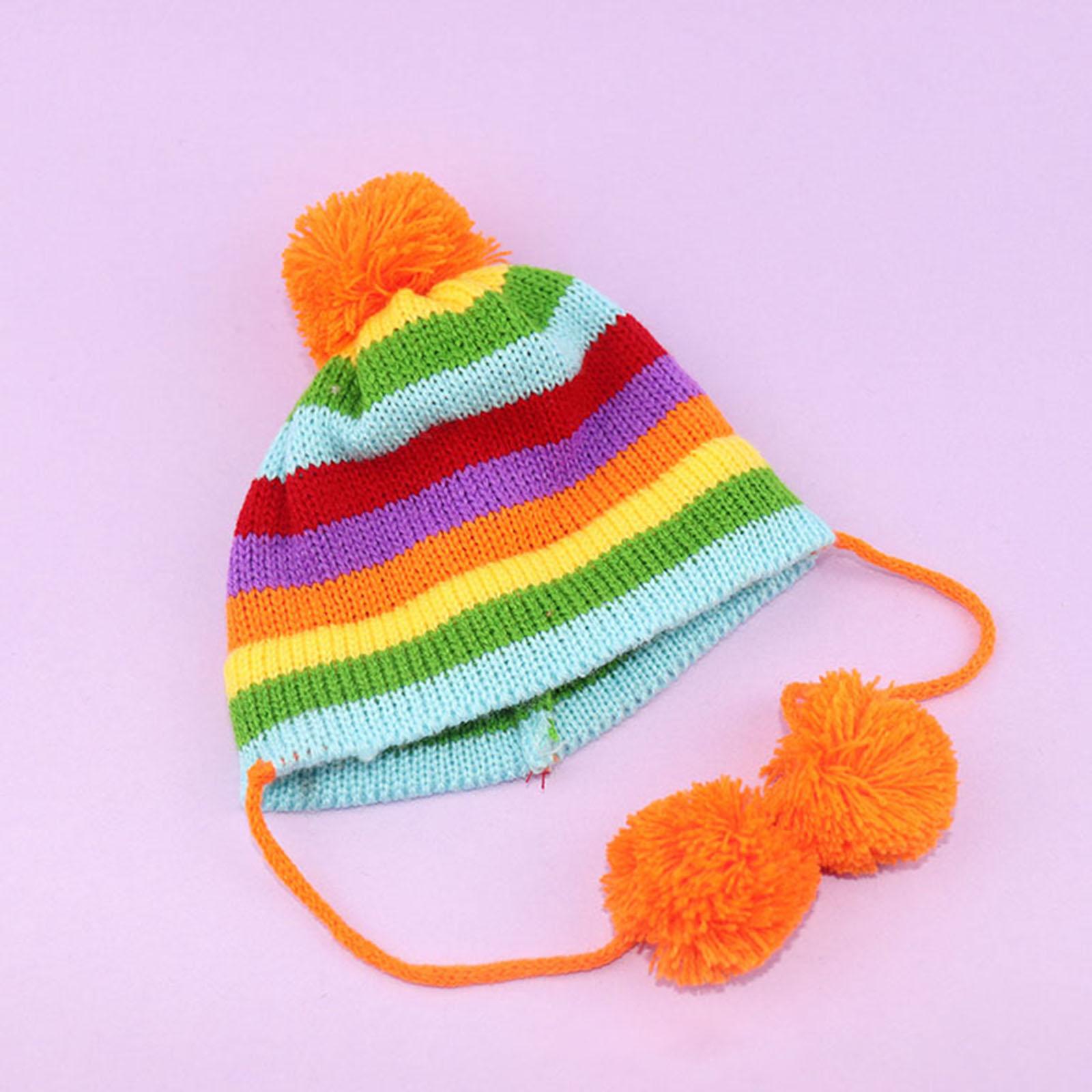 BJD Doll Clothing 25cm Sweaters Knitting Hat Simulation for Play House Girls