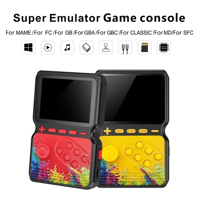 X5 Handheld Game Console Retro Video Game Player Multi-Function.