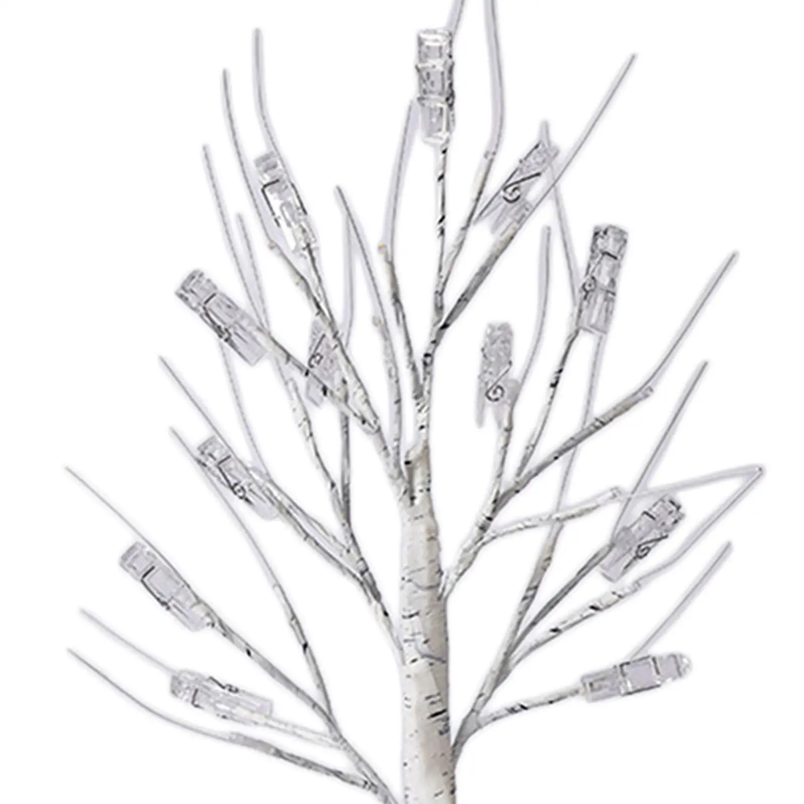 Tree with Lights Display Trees Stands with Clips Memo Bedroom LED Nightlight