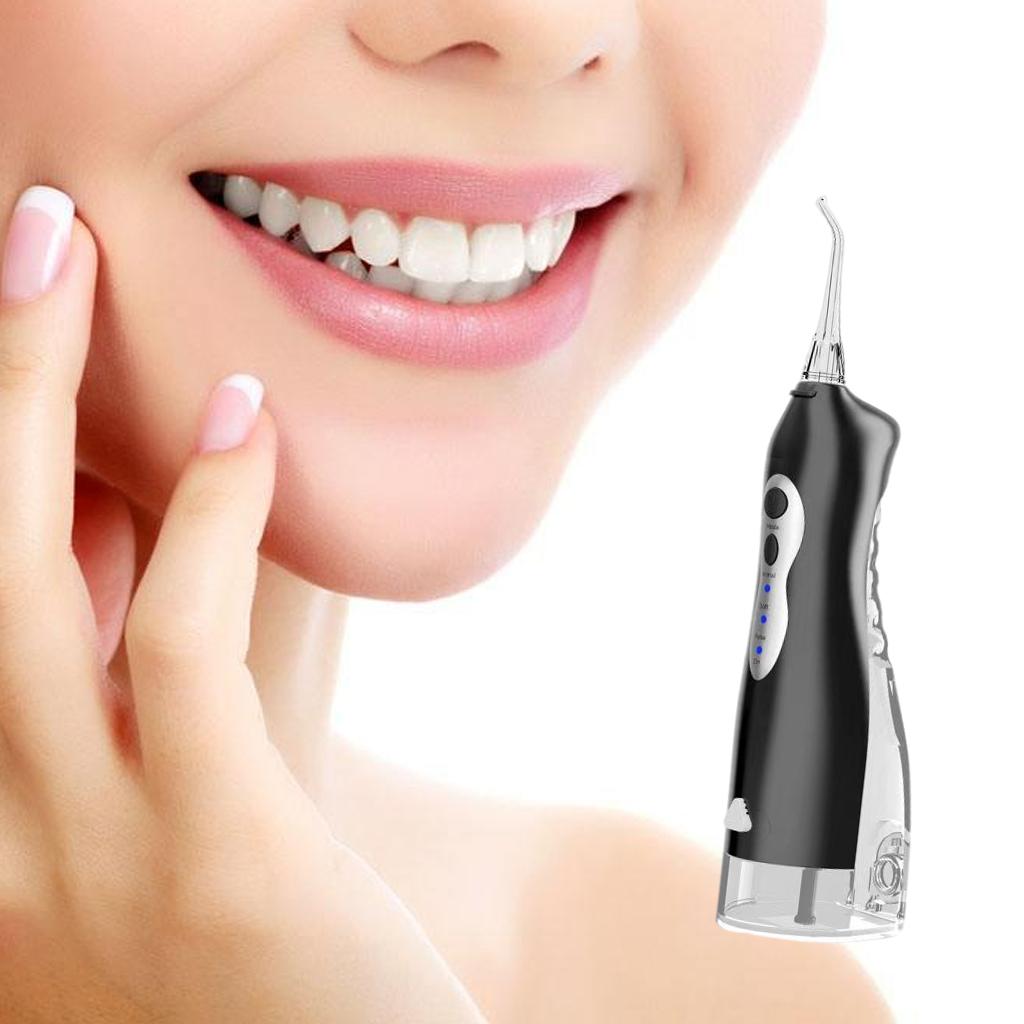 Electric Oral Irrigator Teeth Cleaner Kit High Efficiency Household Use