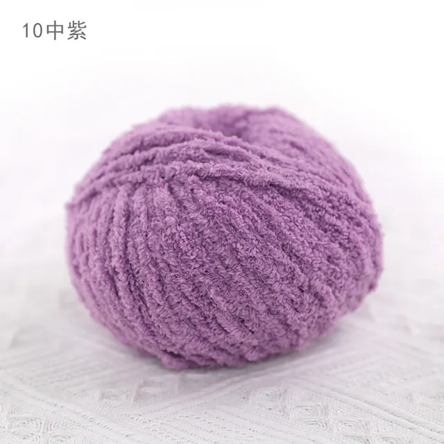 50g/Ball Plush Chunky Wool Yarn for Knitting Sweater Blanket Doll DIY  Crochet Threads Thick Warm Super Bulky Velvet Freeshipping - AliExpress