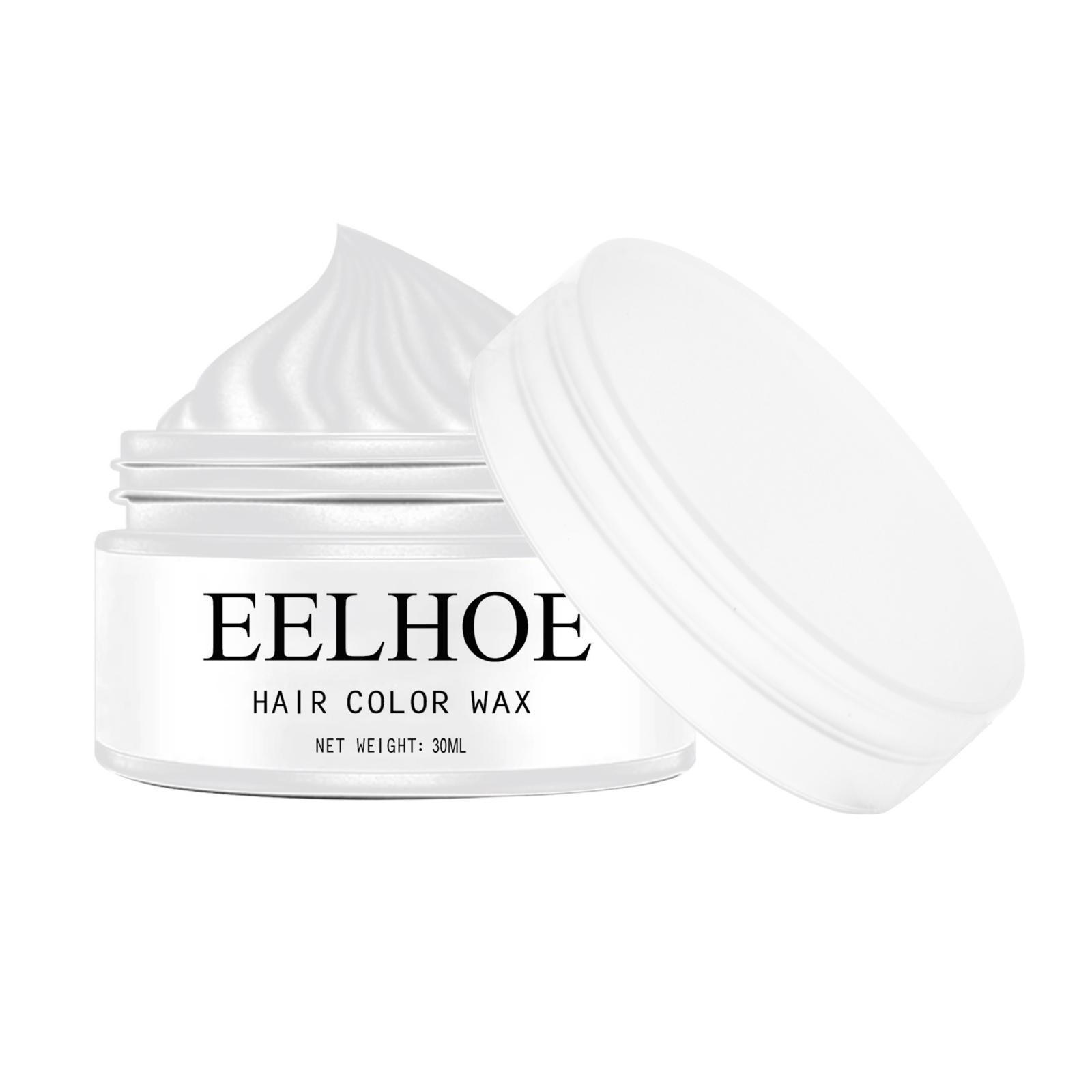 Hair Coloring Dye Wax Styling Washable DIY Temporary Disposable Strong Gel Cream 30ml Hair Mud for Cosplay Fancy Dress Women Men