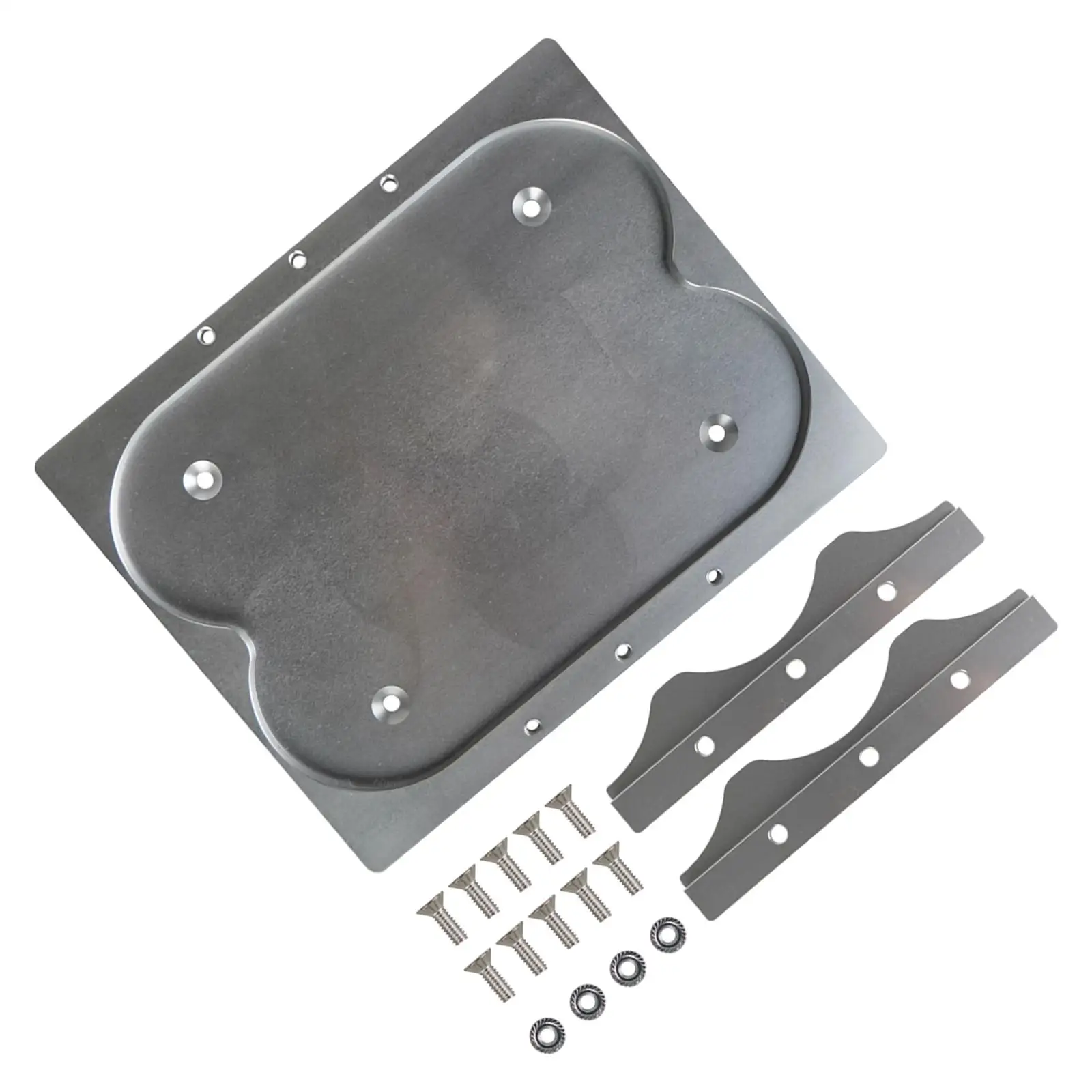 Battery Tray Replacement Battery Mounting Tray Easy to Install Aluminum Alloy