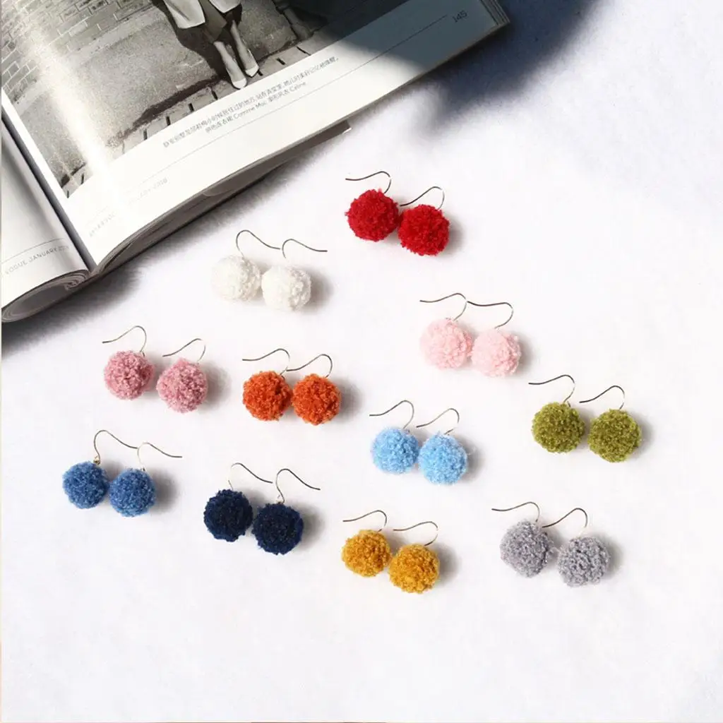 20pcs Earrings Bracelets Decorative  Ball  Crafts Accessory Gifts Handmade Gifts
