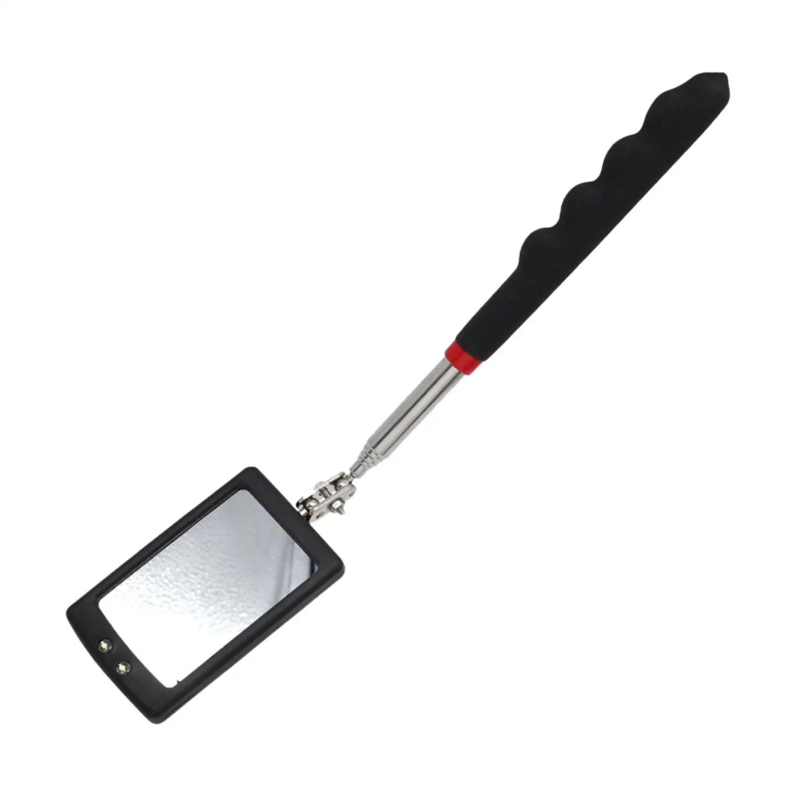 Inspection Mirror Telescoping with Light for Mouth Small Parts Observation