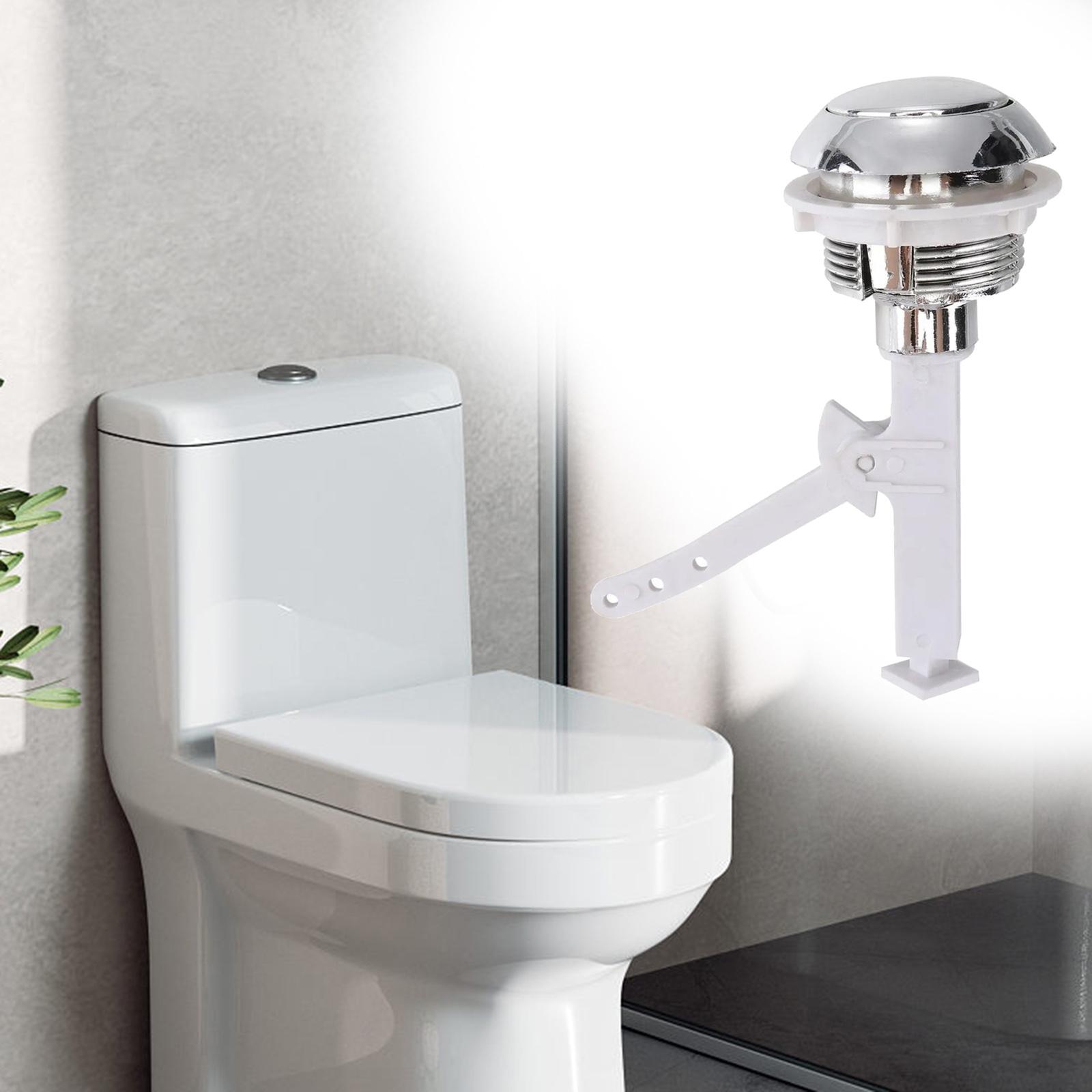 Description Picture 4 of itemToilet Flushs Button Toilet Tank Covers Lid Parts Hardware Toilet Tank Flusher Easy to Use Replacement Toilet Tank Button