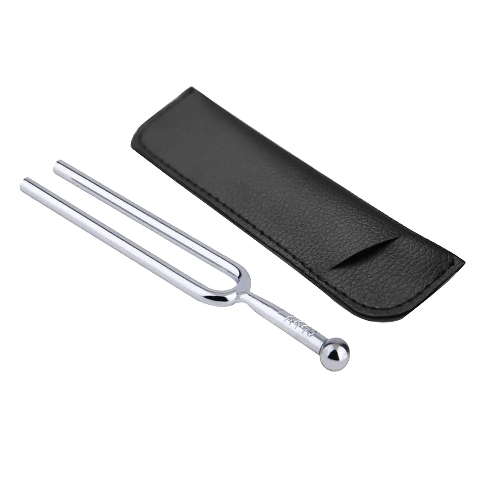 Tuning Fork Instrument with Cleaning Cloth Bag Violin Guitar Tuner Device for Classroom