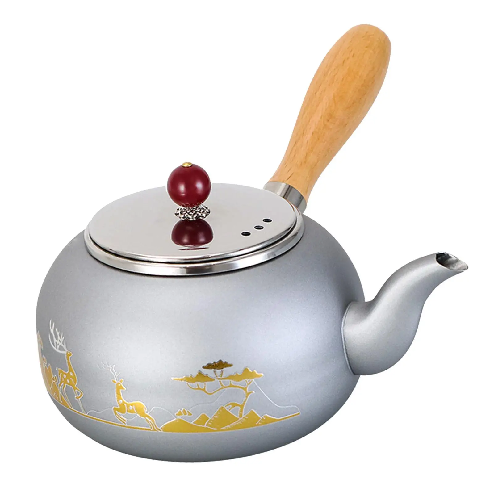 Teakettle Kitchenware Anti Scald Handle Teapot Coffee Pot Water Boiler Water