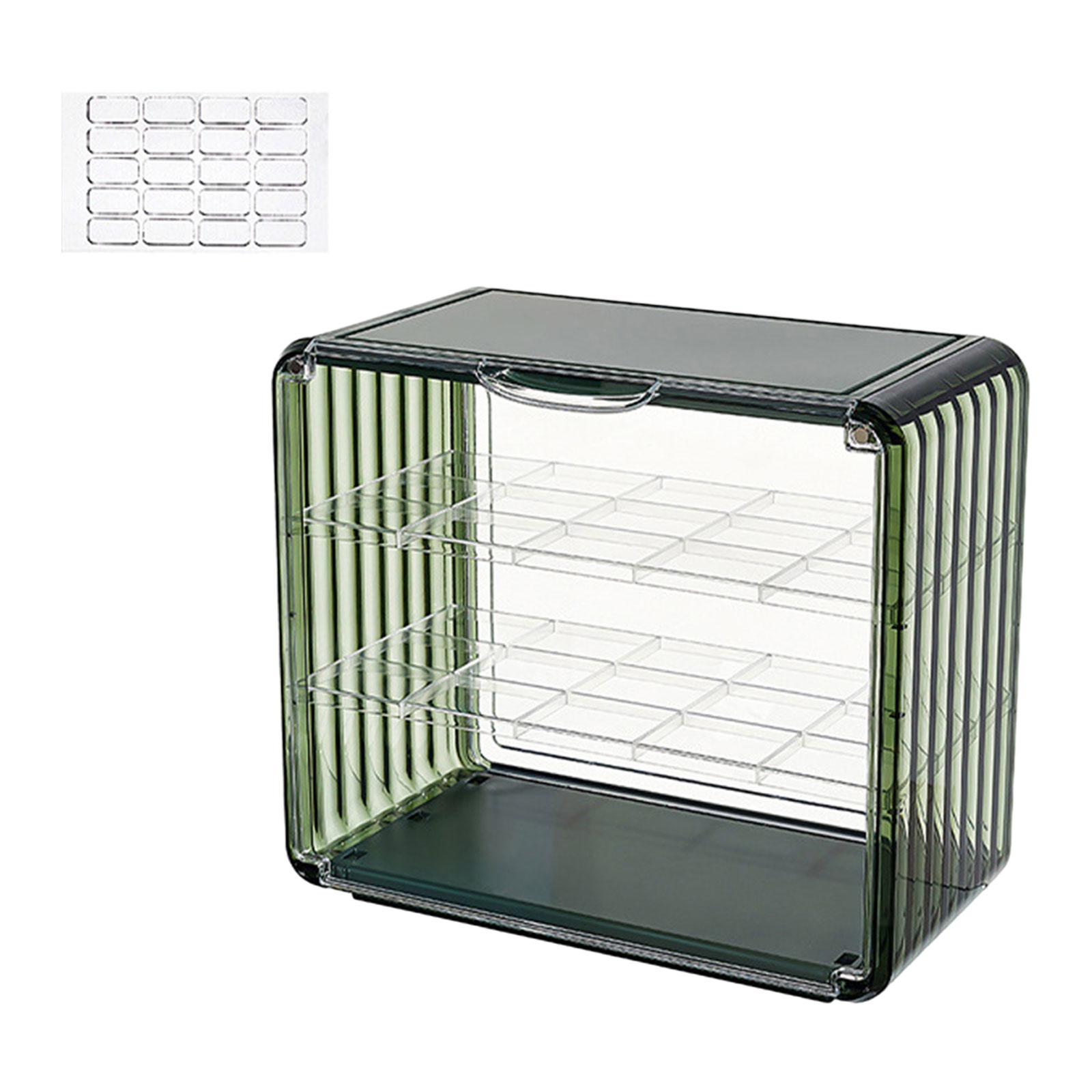 Clear Acrylic Display Case Cosmetics Multi Layer Handicrafts Storage Shelf