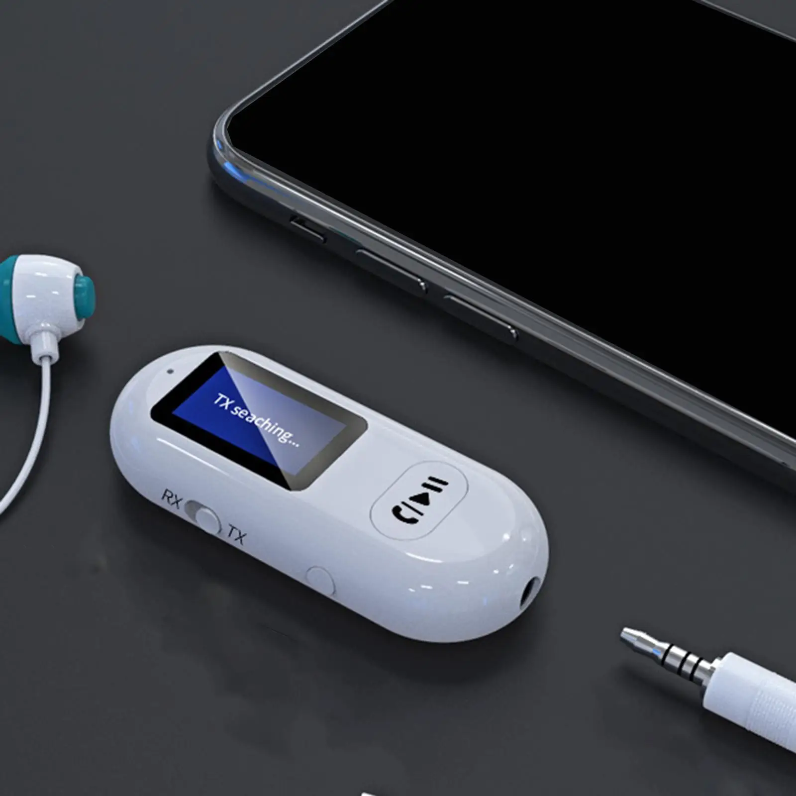 Bluetooth Audio Receiver Transmitter Portable for Earphone Speaker Headset