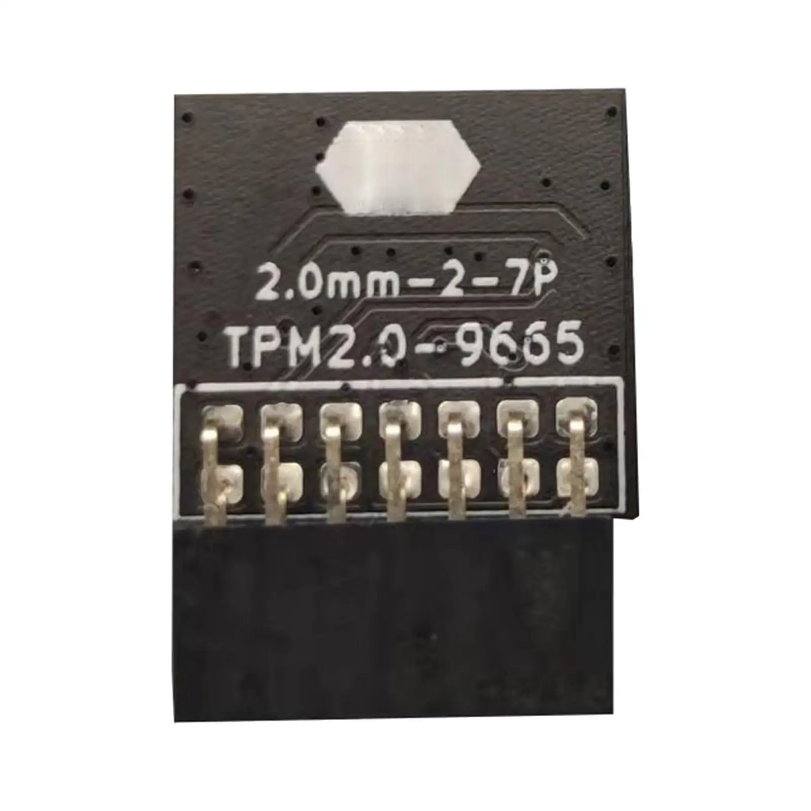 Lpc Tpm 2.0 Module Board Encryption Cryptographic Processor Metal Remote Card for Gigabyte for ASUS for Windows 11 for MSI