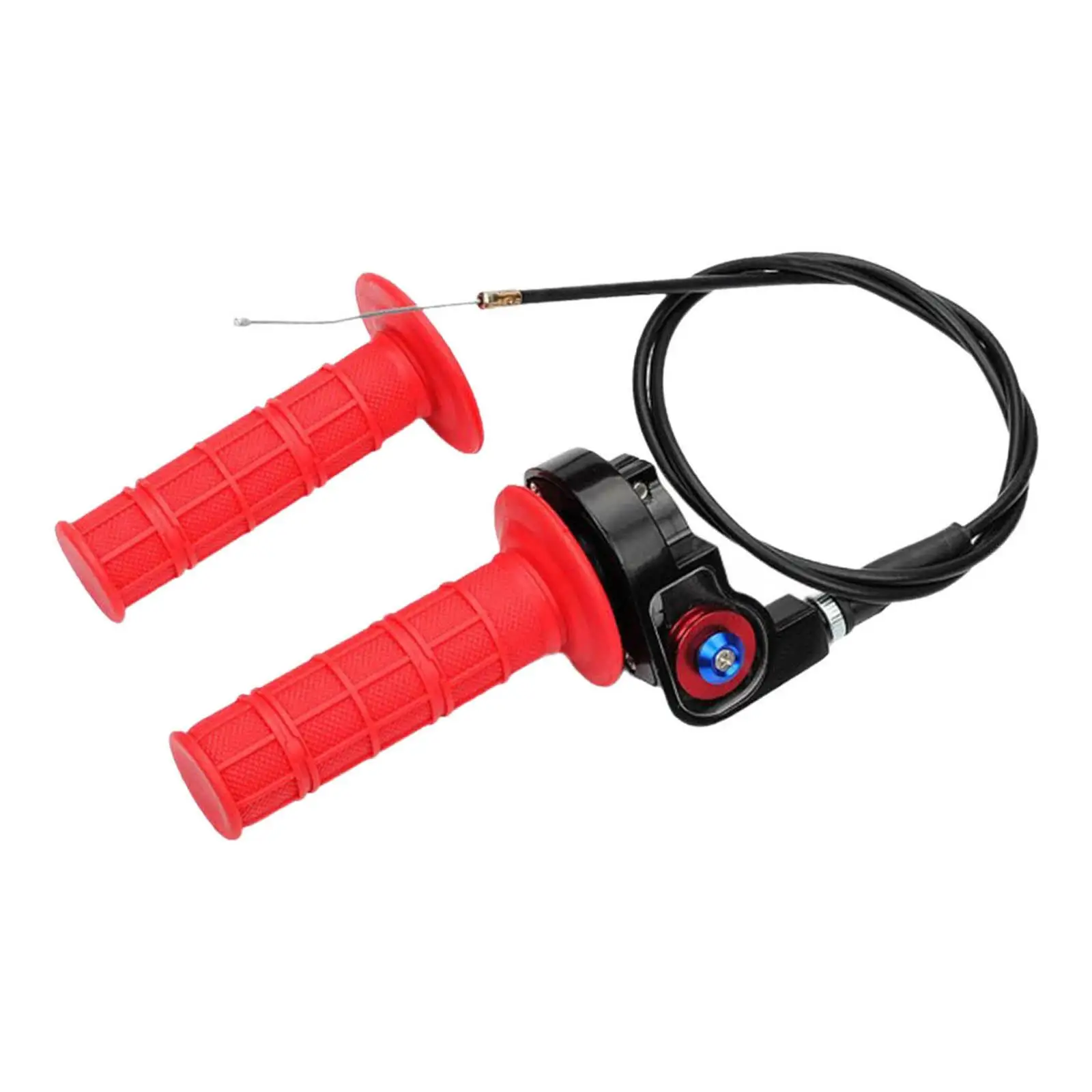 Twist Throttle with Cable Throttle Grips Twist Throttle Accelerator Fits for 150cc-250cc Motocross Motorcycle Bike Dirt Pit Bike
