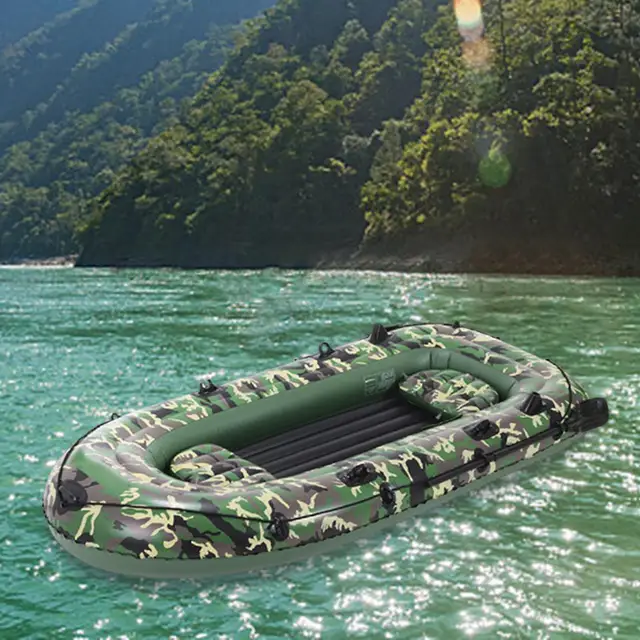 Inflatable Boat Portable Fishing Boat for Lake Inflatable Kayak Rafts  Inflatable - AliExpress