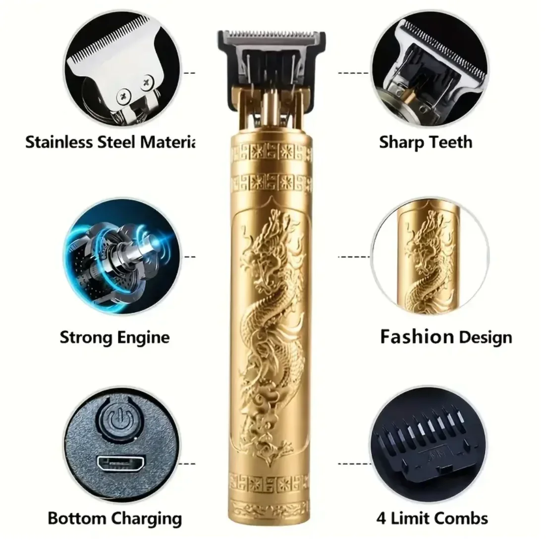 Title 7, T9 Vintage Electric Cordless Hair Cutting Machi...