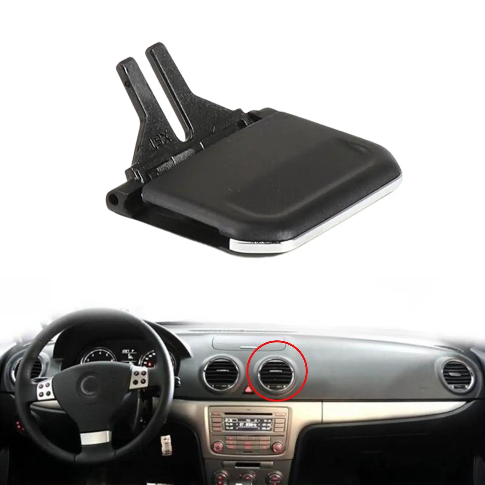 Vehicle Air Conditioning Vent  Black for  Lavida Accessories High Quality Easily Clip On