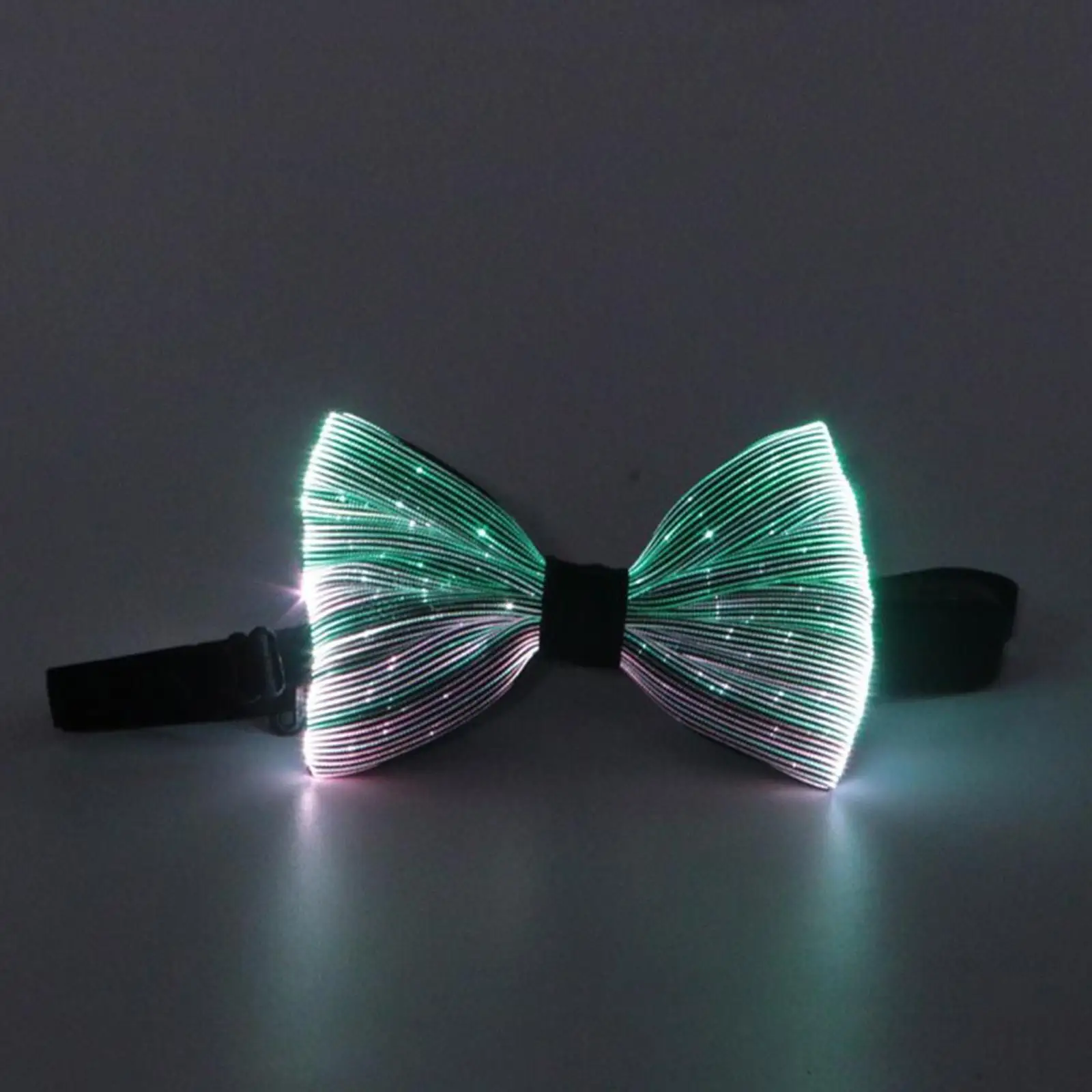 Rechargeable Lighting Bowties Glowing Ties Luminous Bow Tie for Club