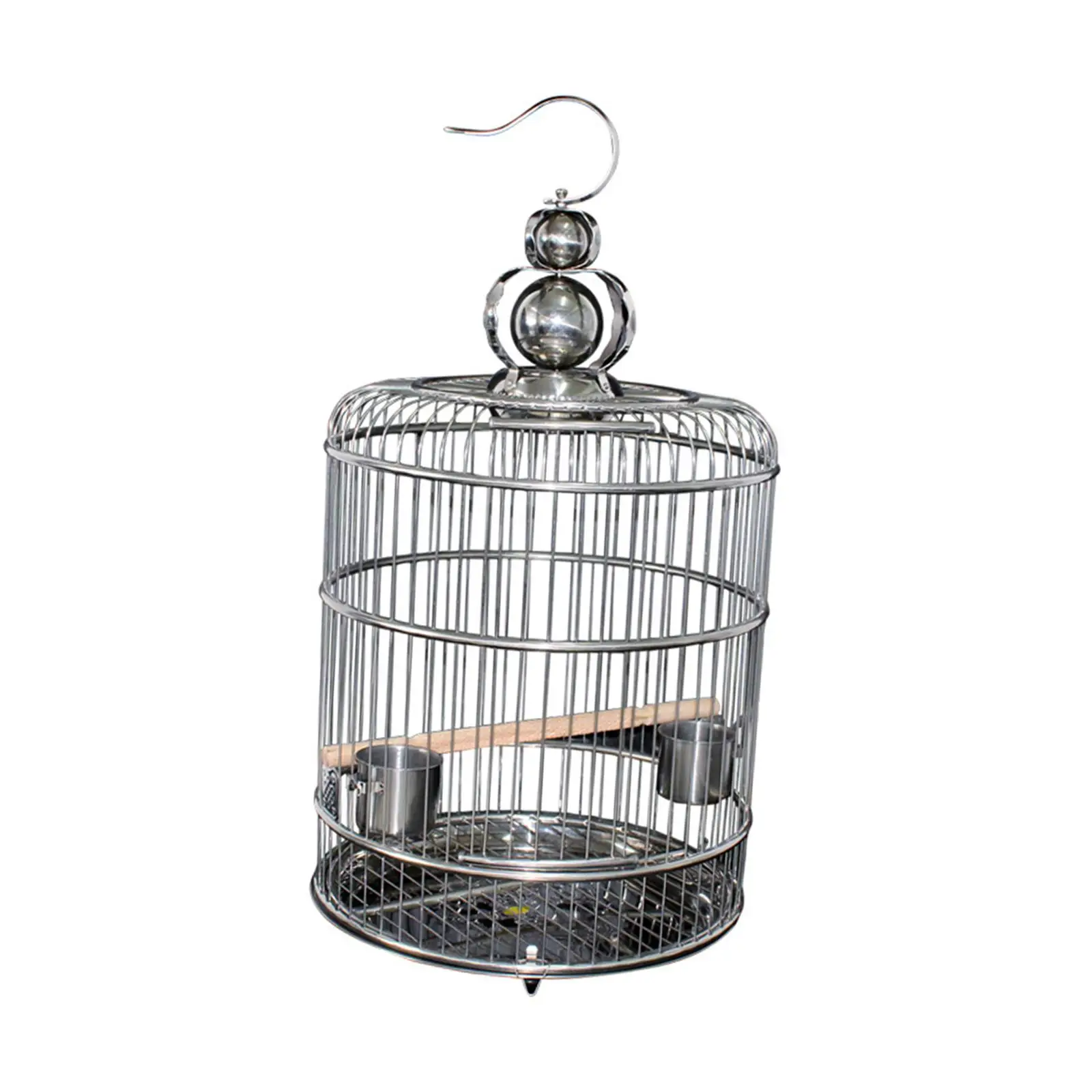 Durable Bird Cage Parrot Stand Cage House Hanging Hook Birdcage Nest Pet