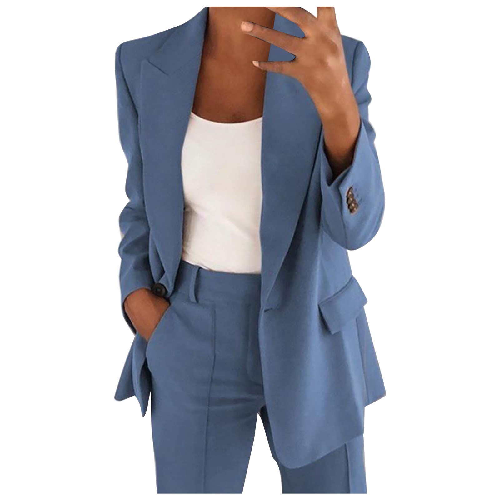 Blazer esportivo elegante para mulheres, jaqueta justa,