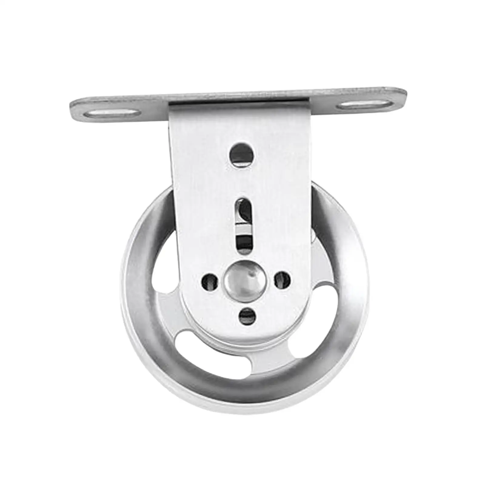 Pulley Wheel Durable Stainless Steel Sturdy Silent Lifting Pulley System for Cable Machines Gym Wire Rope Crane Traction Fitness