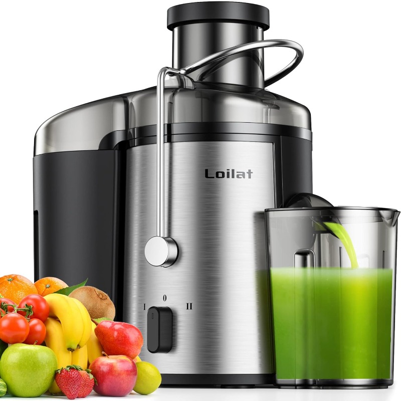 Title 10, Juicer Machine, 500W Juicer with 3” Wide Mouth ...