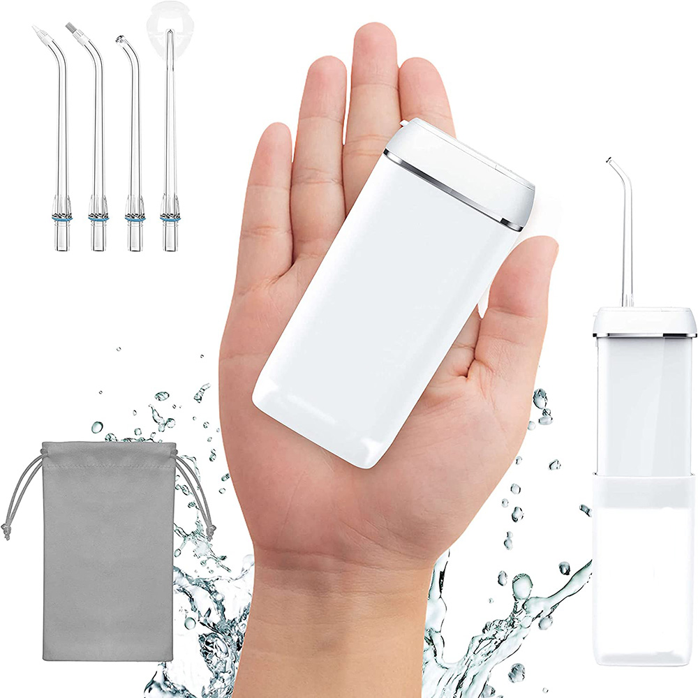 Best of Portable Water Flosser Mini Cordless Oral Irrigator Teeth Cleaner Pick Telescopic Tank 3 Modes Waterproof Reviews & Tips