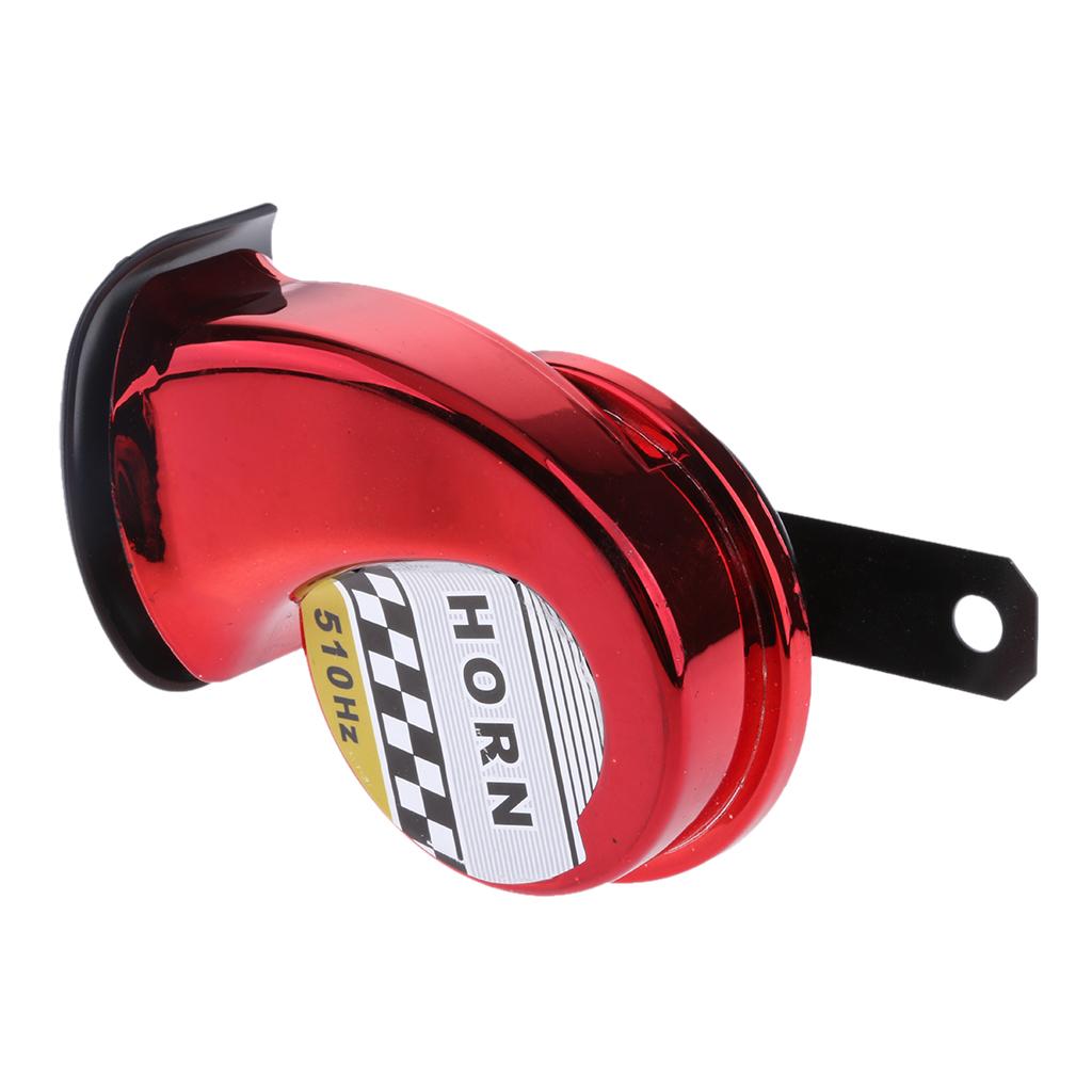 Universal 130dB Loud Motorcycle Car  Air  Waterproof 12V,Red