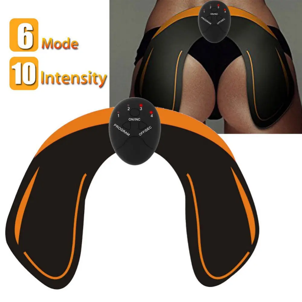 Best of 6 Modes EMS Hip Trainer Muscle Stimulator Buttock Lifting Massage Machine Abs Fitness Butt Lift Toner Trainer Intensity Massager Reviews & Tips