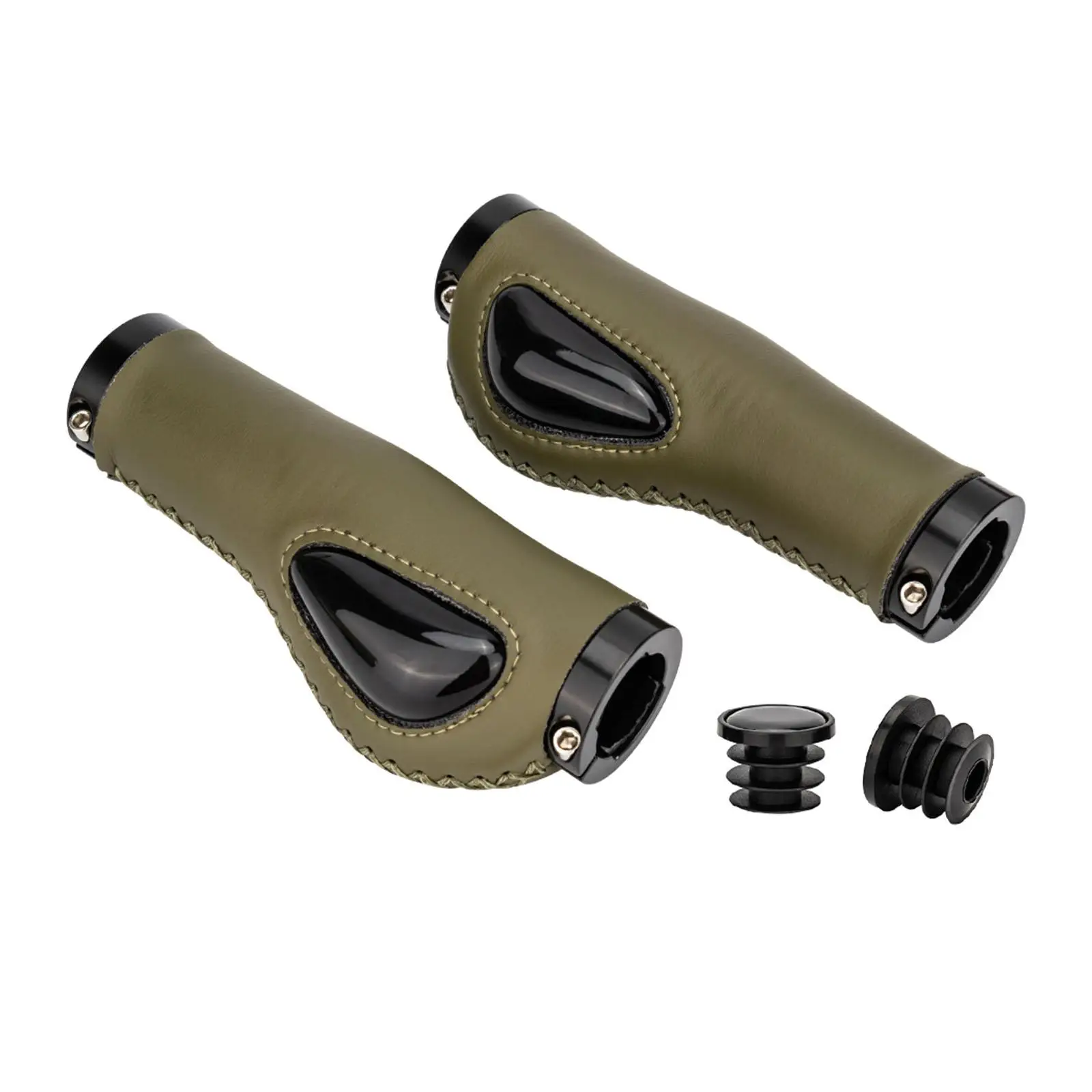 Comfort MTB Bike Handlebar Grips Shock Absorbing Liquid Silicone Sleeve Replacement for Mountain Road Bike Cycling Scooter