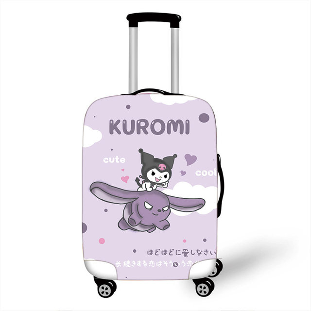 Kuizee Luggage Cover Suitcase Cover Cute Cartoon Doodle Animals Travel  Luggage Protector Dustproof Durable Elastic S