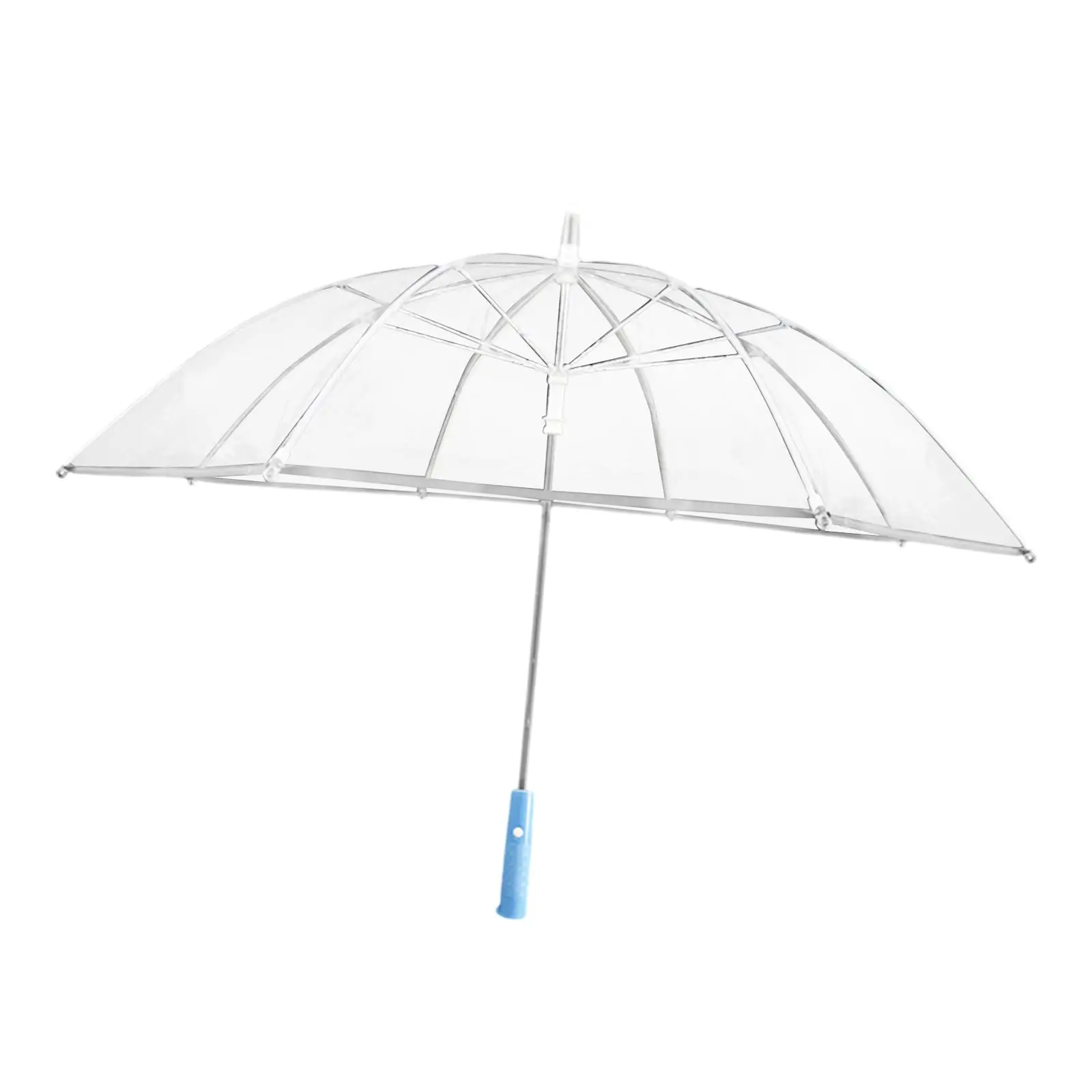 LED Umbrella Stick Umbrella Long Handle Umbrella Lightweight Light up Umbrella Straight Umbrella for Climbing Outdoor Camping