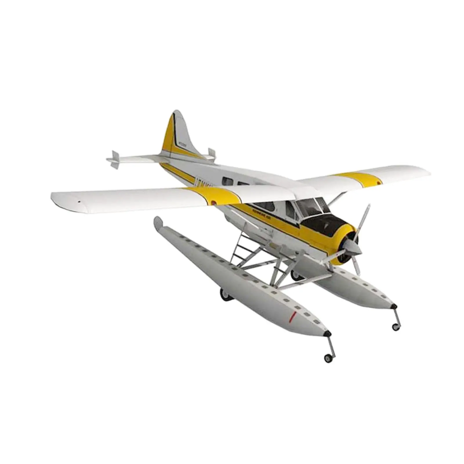 1:32 Seaplane Model Collections Desk Decoration Paper Airplane Model Kits 3D Puzzle for Men Women Adults Kids Gifts