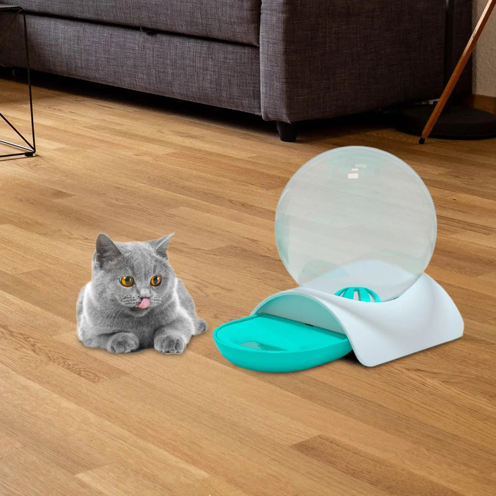 Water Dispenser Pet Feeder Drinker Detachable Big Capacity Drinking Bowl for Kitty