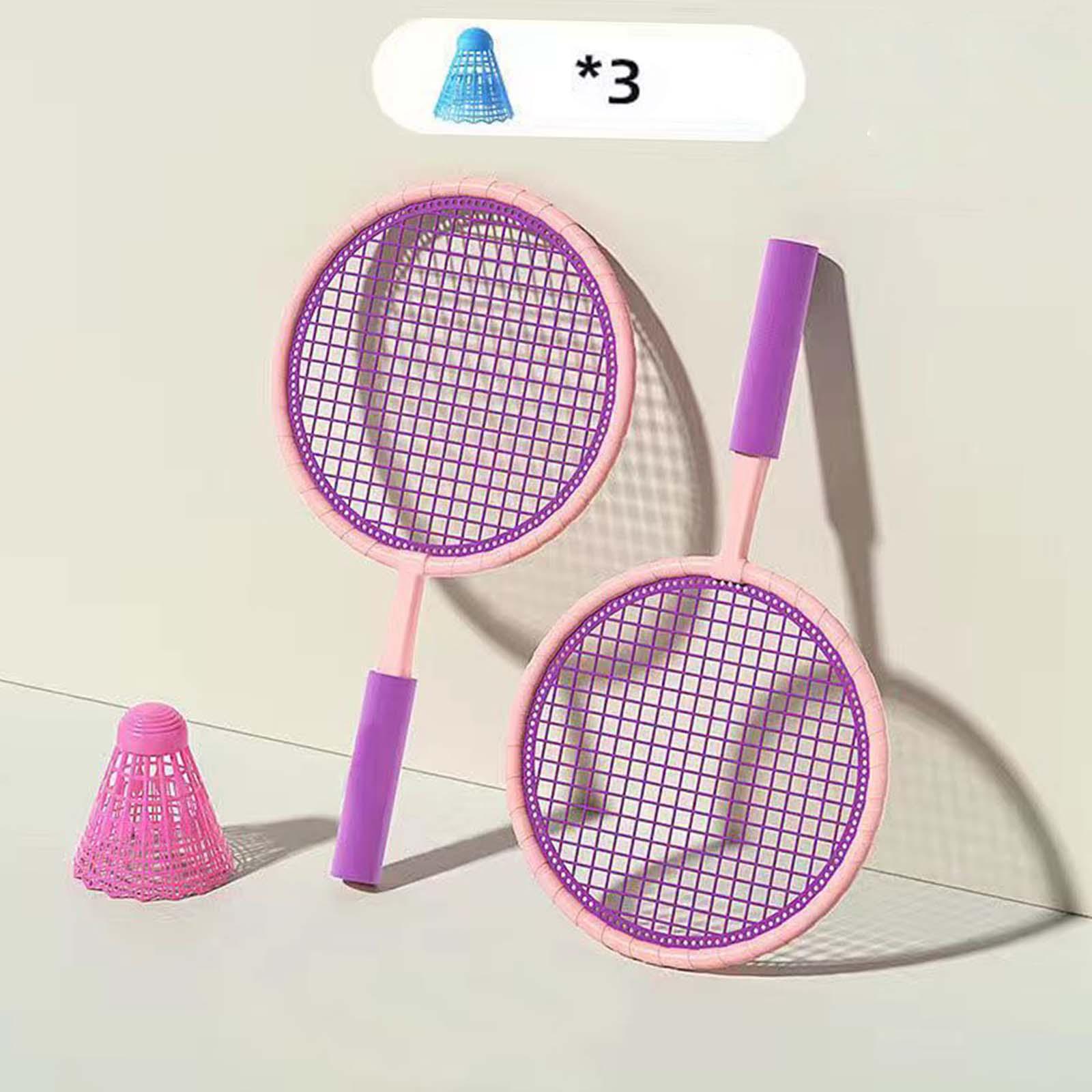 Badminton Set for Kids Tennis Racket Racquet Sports Toys Badminton Shuttlecocks for Backyard Sport Children Beach Training