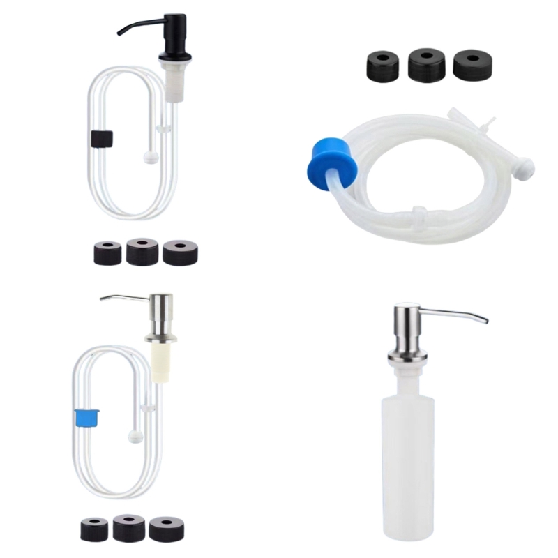 Description Picture 3 of itemPractical Kitchen Sink Soap Dispenser Pump Bottle with Long Hose for Easy Use