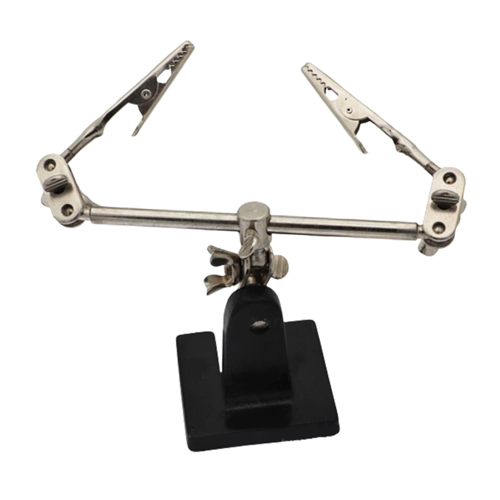 Soldering Third Hand PCB Circuit Board Holder Stand Clamp Helping Hands Fixed Clip for Assembly Soldering Station Repair Jewelry