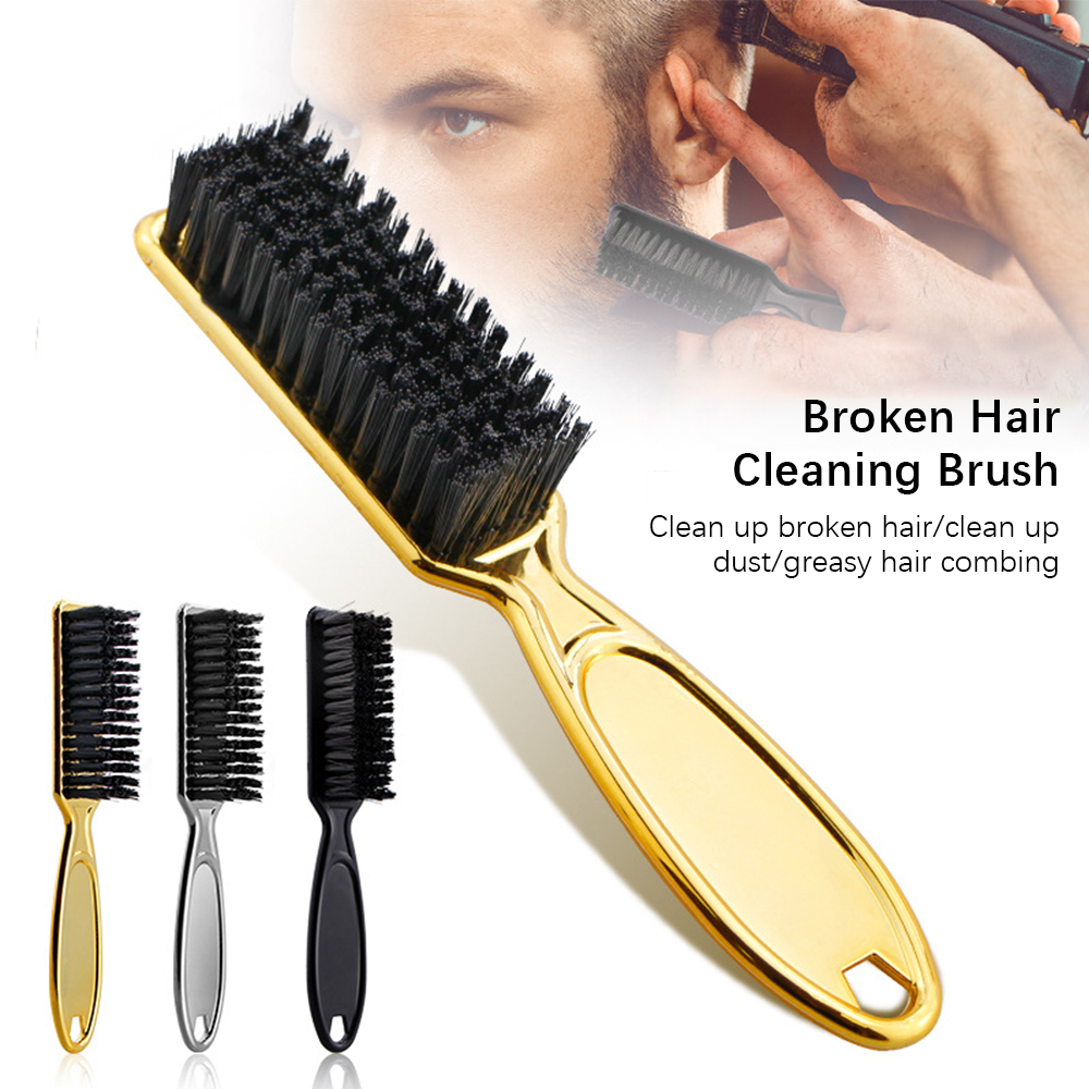 Best of Plastic Handle Hairdressing Soft Hair Cleaning Brush Barber Neck Duster Broken Hair Remove Comb Hair Styling Tools Comb Reviews & Tips