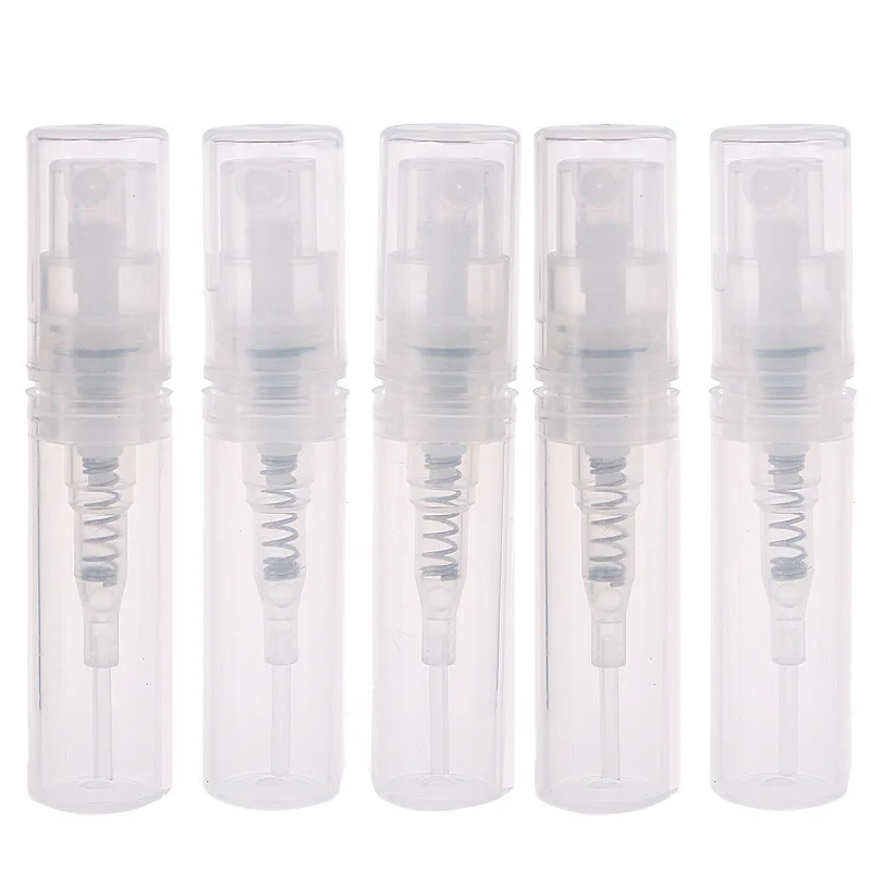 Best of 50 / 100 / 200pcs 2ML Transparent Plastic Spray Bottle Small Cosmetic Packing Atomizer Perfume Bottle Refillable Spray Container Reviews & Tips