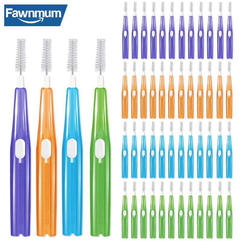 Best of Fawnmum Interdental Brushes For Teeth Telescopic Toothpick Brush Clean Between Teeth 0.6-1.0mm Interdental Brush Teeth Cleaning Reviews & Tips