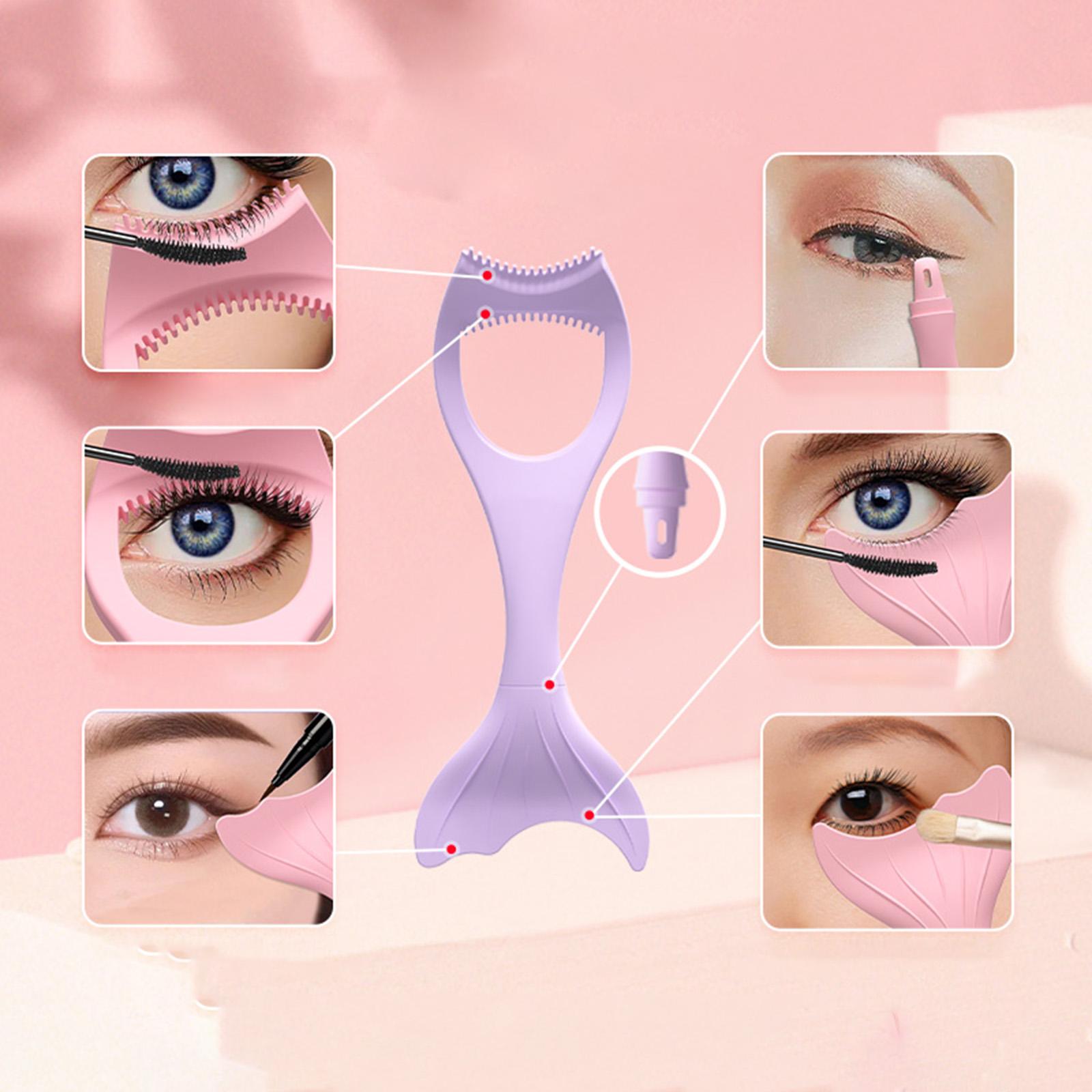 Multifunctional Eyeliner Template Guide Stencil Eyeliner aid Lady